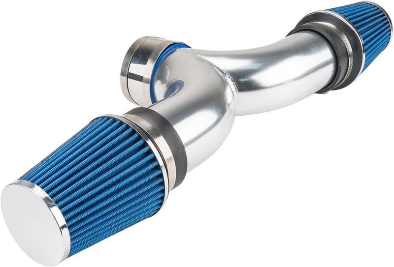 Suride Cold Air Intake Kit with Filter Heat Shield for 1997 1998 1999 2000 Corvette 5.7L V8 (Blue) - Image 4